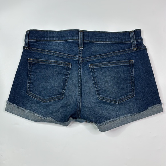 J.Crew Rolled Cuff Denim Shorts Size 26 - Picture 2 of 9
